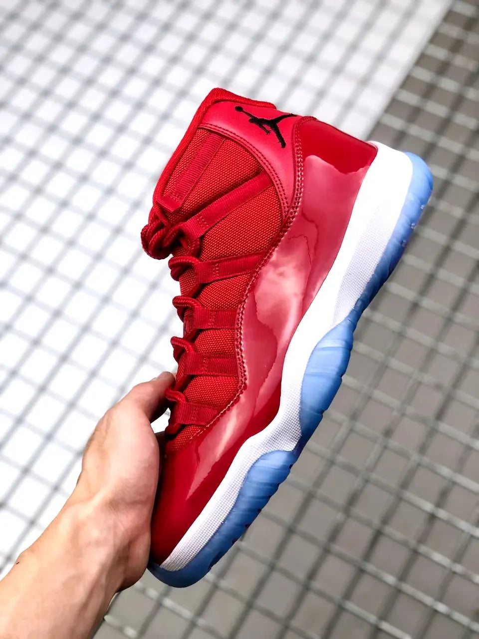 patent Air Jordan 11 Retro Red