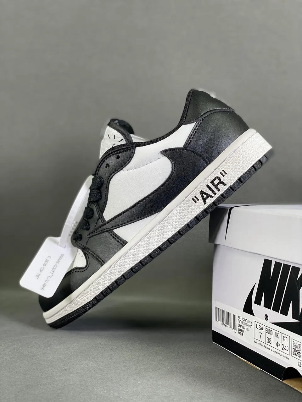 Nike Air Jordan Low Premium Black White Sneakers – #1 Exclusive Luxury Edition