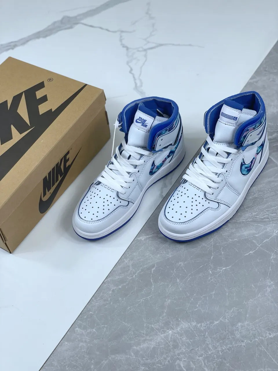 Air Jordan 1 White Blue