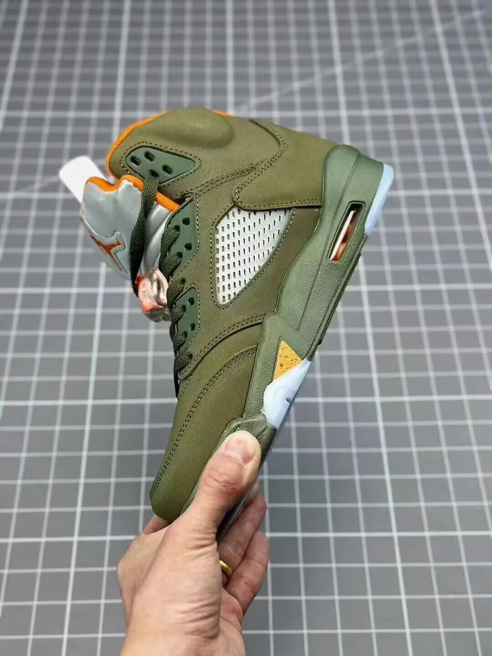 Air Jordan 5 Retro Olive Green