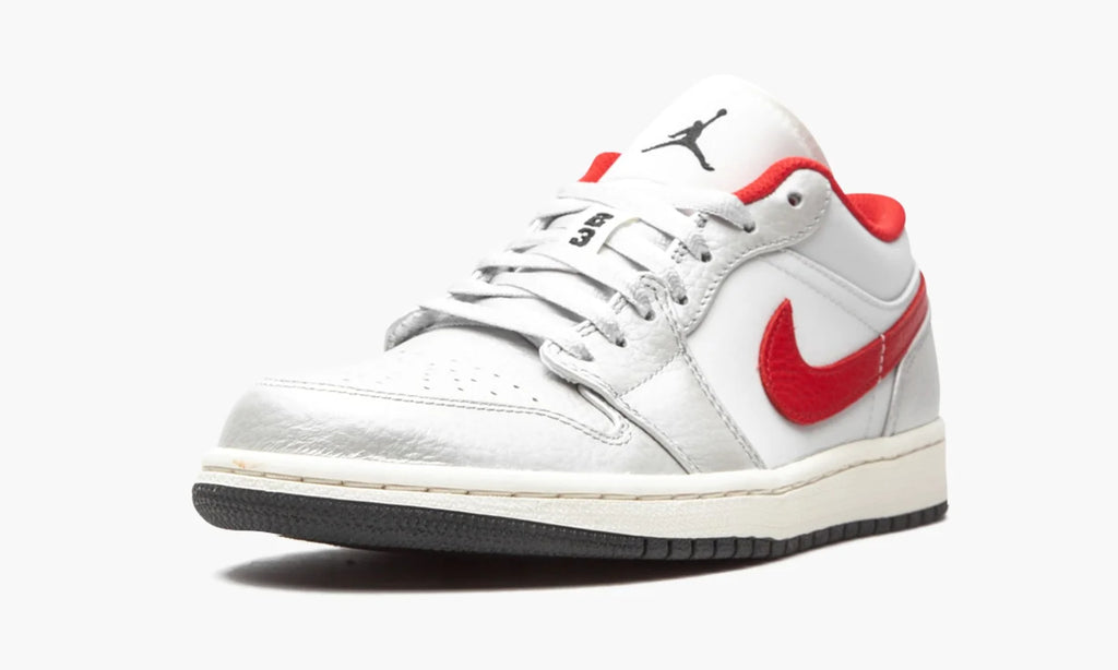 Air Jordan 1 Low Metallic Silver Red: #1 Premium Basketball Sneaker