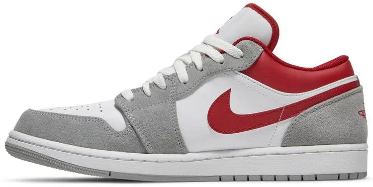 Air Jordan 1 Low White Grey Red: The 1 Ultimate Premium Luxury Sneaker