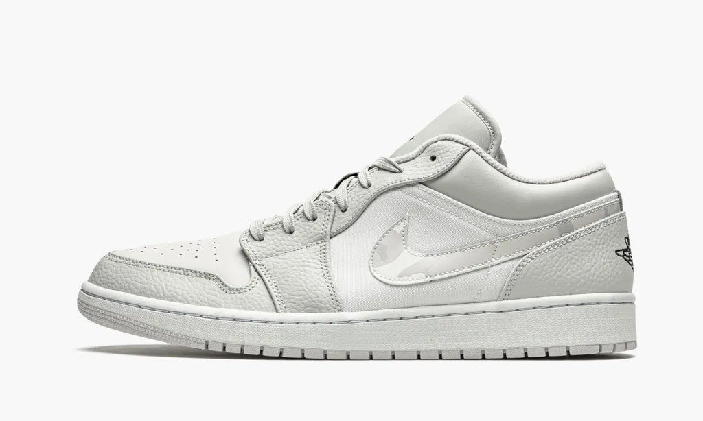 Air Jordan 1 Low sneakers: #1 Premium White Camo Exclusive 2024 Edition