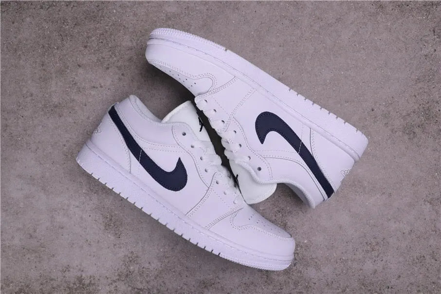 Air Jordan 1 Low White Navy – #1 Premium 2024 Luxury Basketball Sneakers