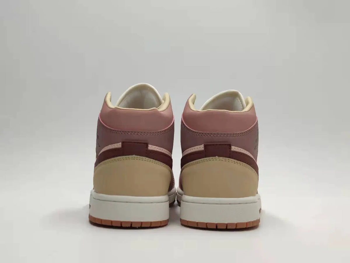 premium Air Jordan 1 Mid Mauve - Hình 2