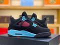 Air Jordan 4 Black/Teal