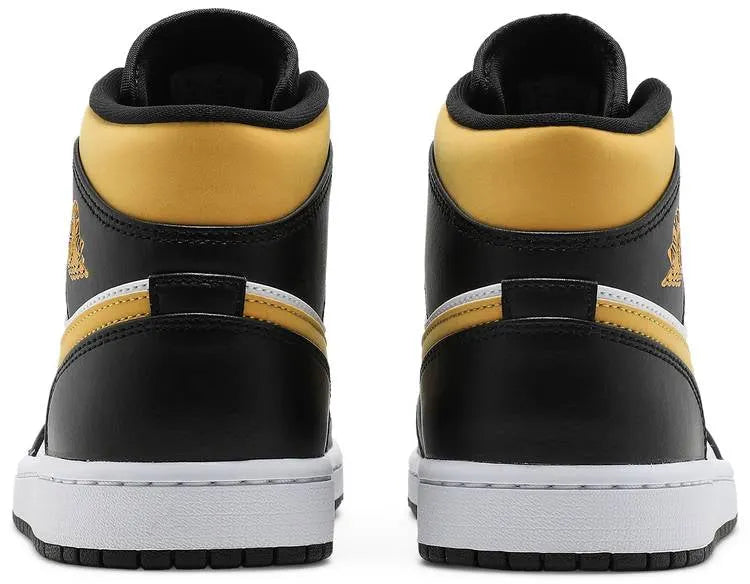 Air Jordan 1 Mid Premium Yellow Ochre Sneakers – 2024’s Top Luxury Choice