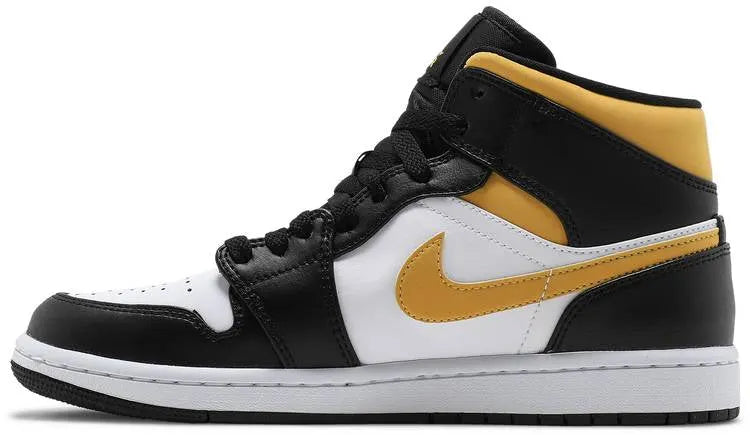 Air Jordan 1 Mid Premium Yellow Ochre Sneakers – 2024’s Top Luxury Choice