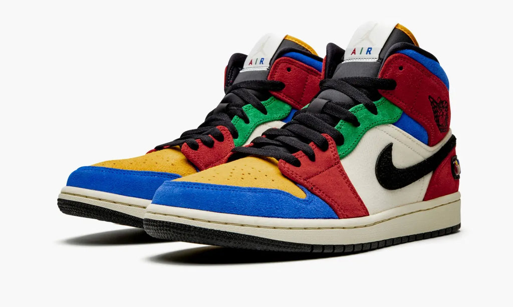 Air Jordan 1 Mid Fearless Blue the Great: 1 Ultimate Premium Sneaker