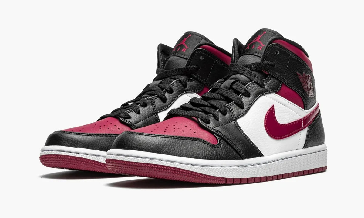 Air Jordan 1 Mid Sneakers: Top 1 Premium Dark Beetroot Luxury Edition