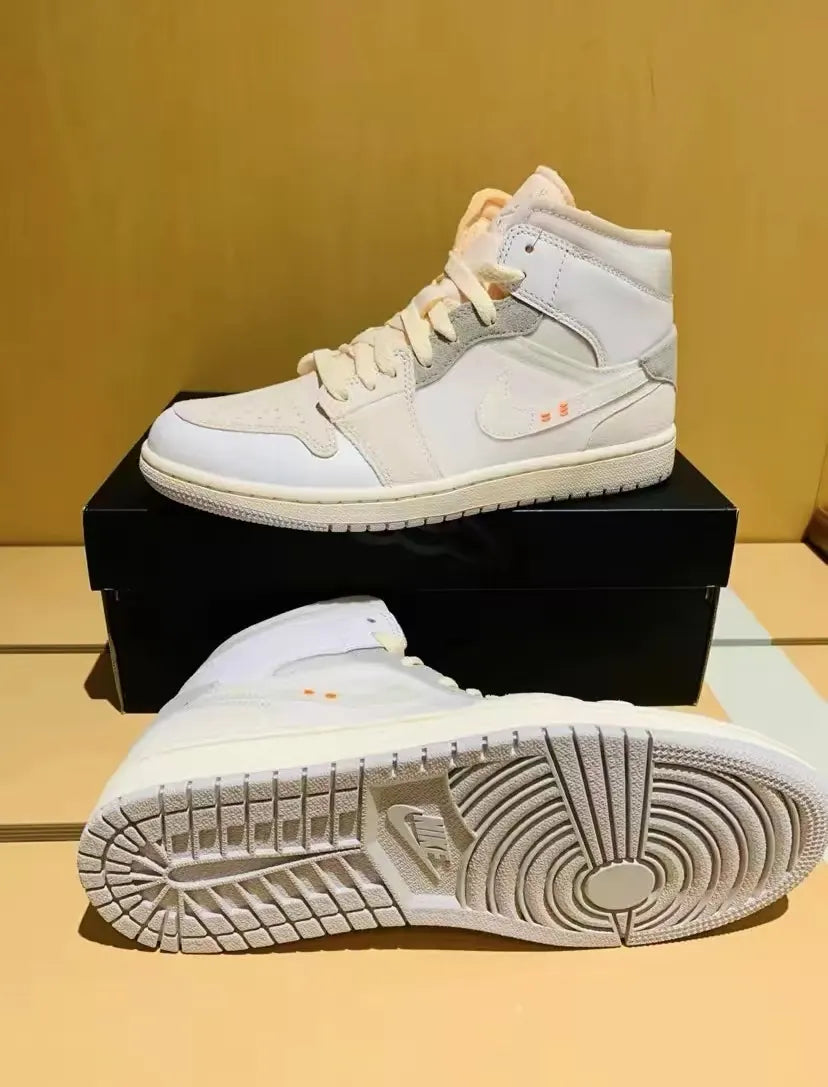 Jordan 1 Mid Sail Grey - Hình 2
