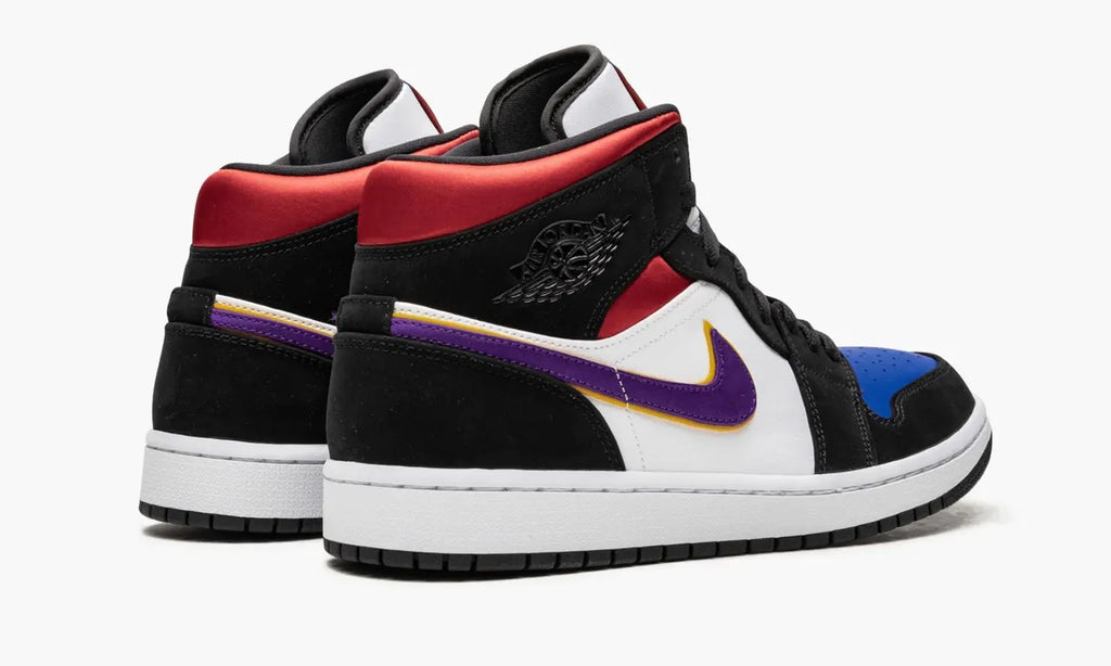 Air Jordan 1 Mid sneakers: Top 1 Premium Multi-Color Rivals Edition