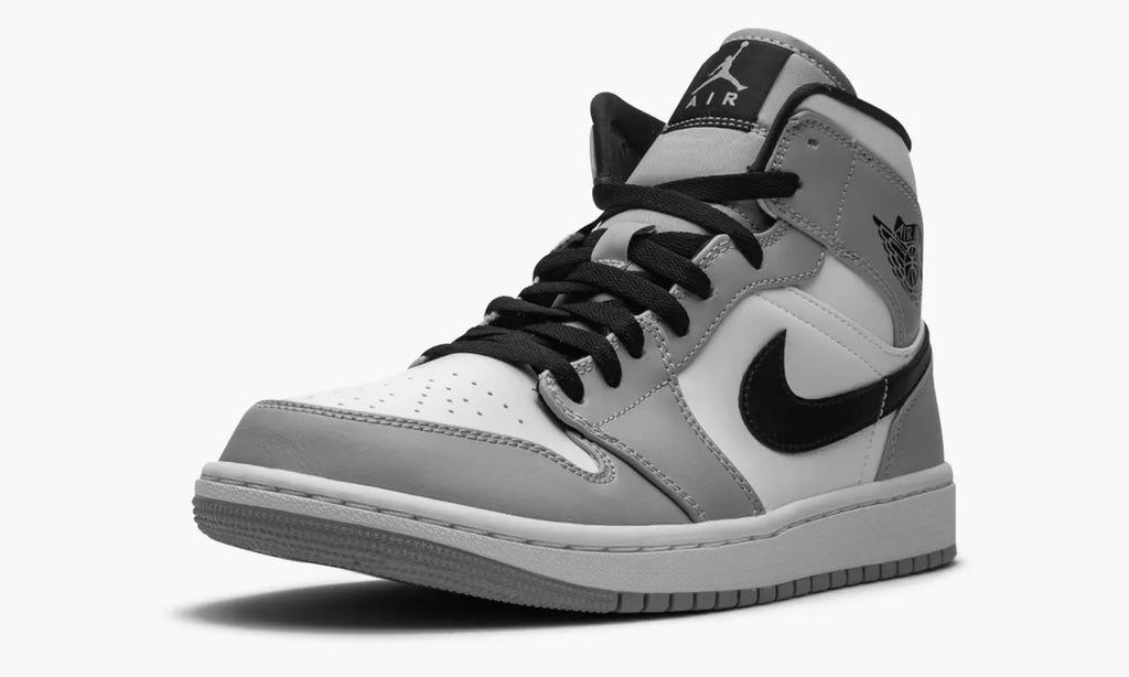 Air Jordan 1 Mid Premium Light Smoke Grey Sneakers – Top 2024 Edition