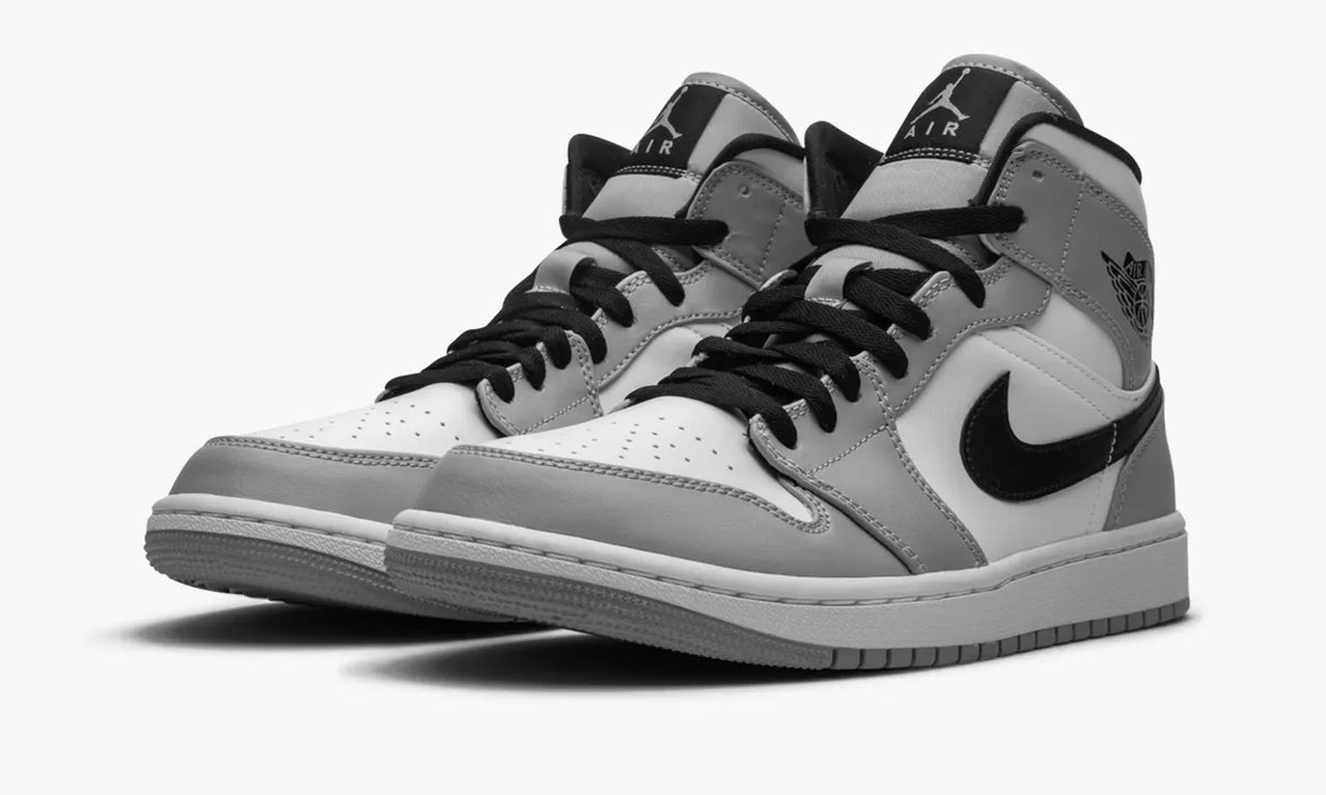 Air Jordan 1 Mid Premium Light Smoke Grey Sneakers – Top 2024 Edition