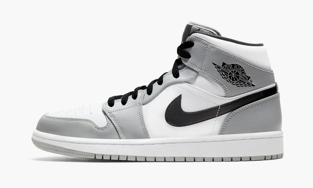 Air Jordan 1 Mid Premium Light Smoke Grey Sneakers – Top 2024 Edition