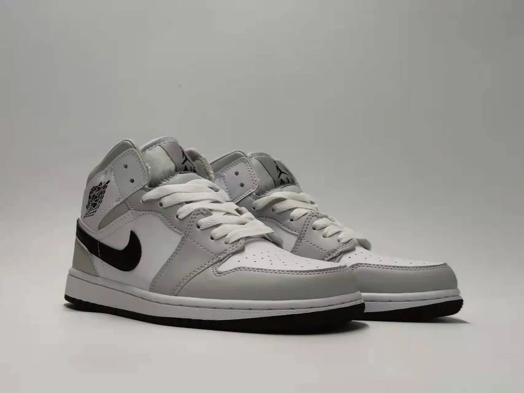 Air Jordan 1 Mid Gray - Hình 2