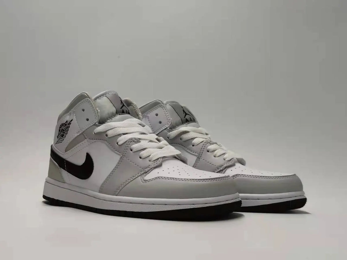 Air Jordan 1 Mid Gray - Hình 2