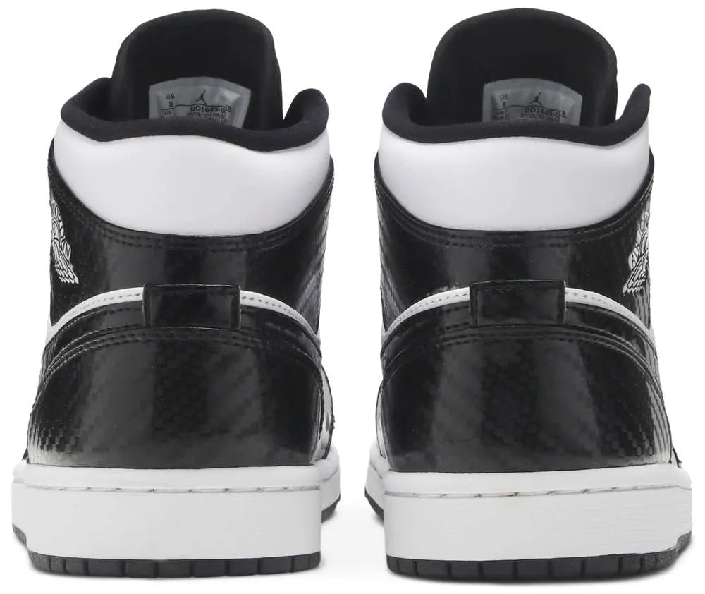 Air Jordan 1 Mid All-Star 2021: Premium Carbon Fiber Exclusive Sneakers