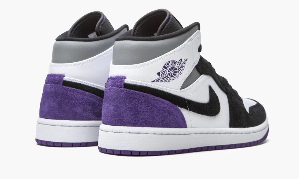 Air Jordan 1 Mid Purple Black: Premium 1st Choice Ultimate Sneakers