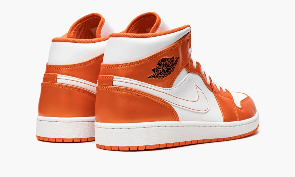Air Jordan 1 Mid Orange: Premium 2024 Exclusive Luxury Sneakers