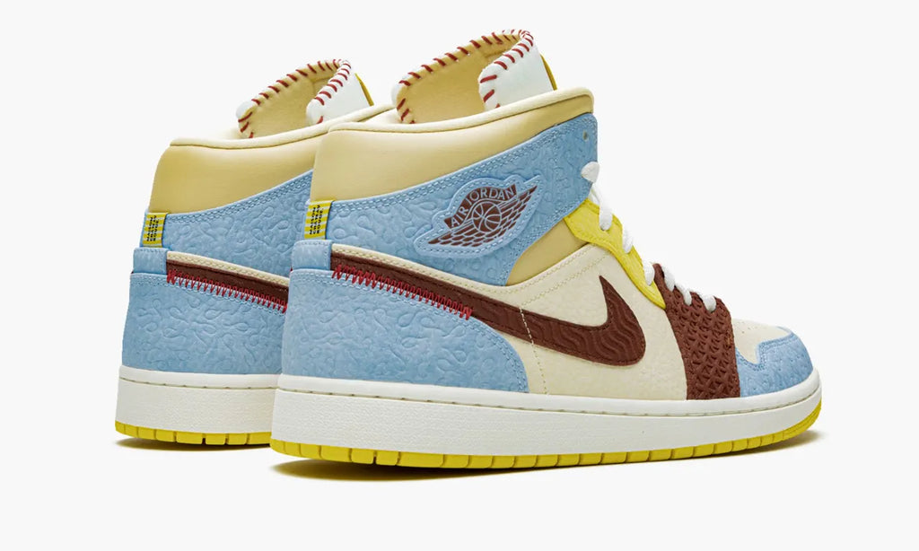 Air Jordan 1 Mid Maison Chateau Rouge: 1 Exclusive Premium Edition Sneaker