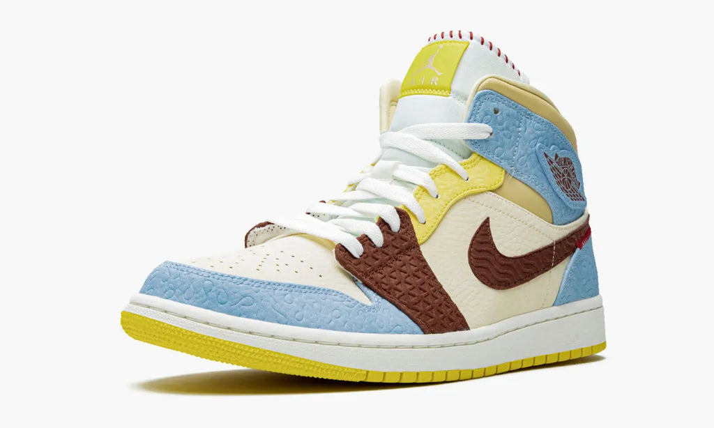 Air Jordan 1 Mid Maison Chateau Rouge: 1 Exclusive Premium Edition Sneaker