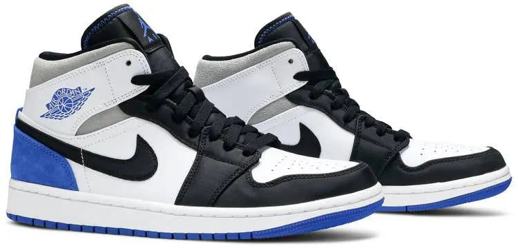 Air Jordan 1 Mid Racer Blue – Premium 2024 Basketball Sneakers