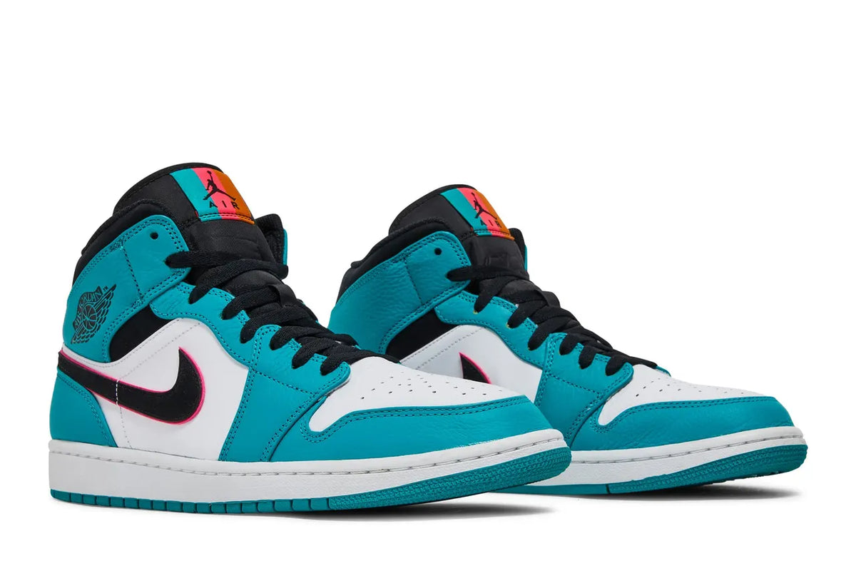 Air Jordan 1 Mid sneakers Premium Aurora Green 1st Choice Design
