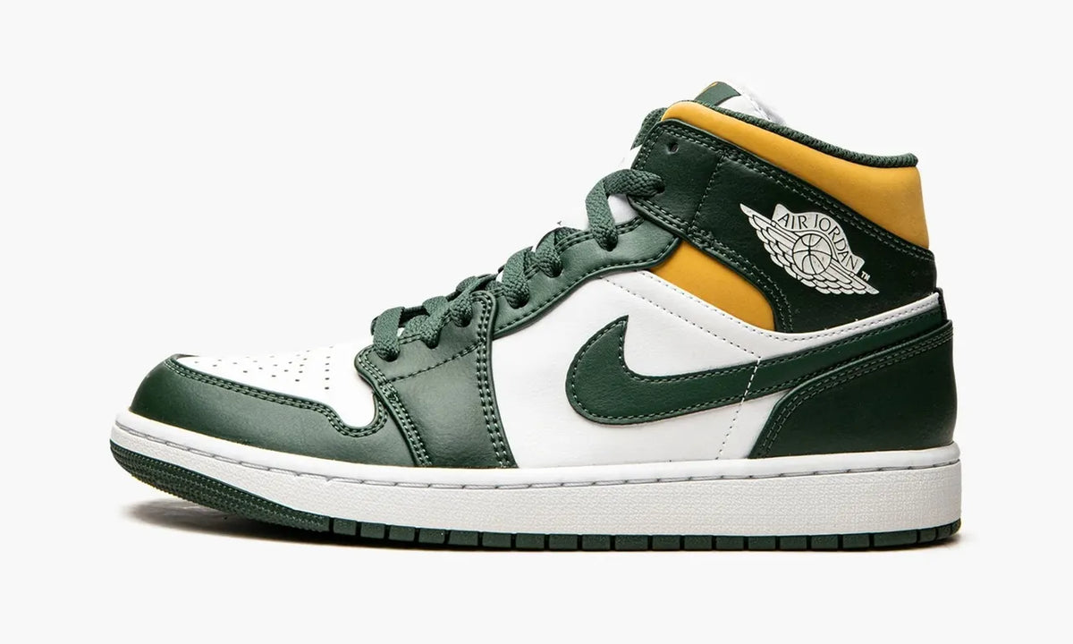 Jordan 1 Mid Green Yellow – 1 Premium Exclusive Luxury Sneaker for 2024