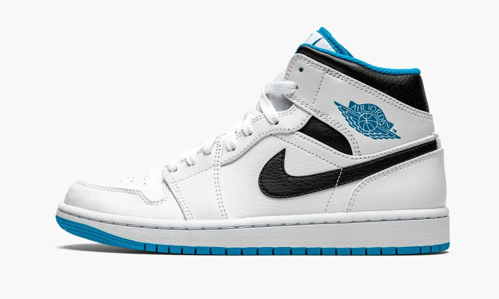 Air Jordan 1 Mid Premium White Black Blue – Top 1 Choice for 2024