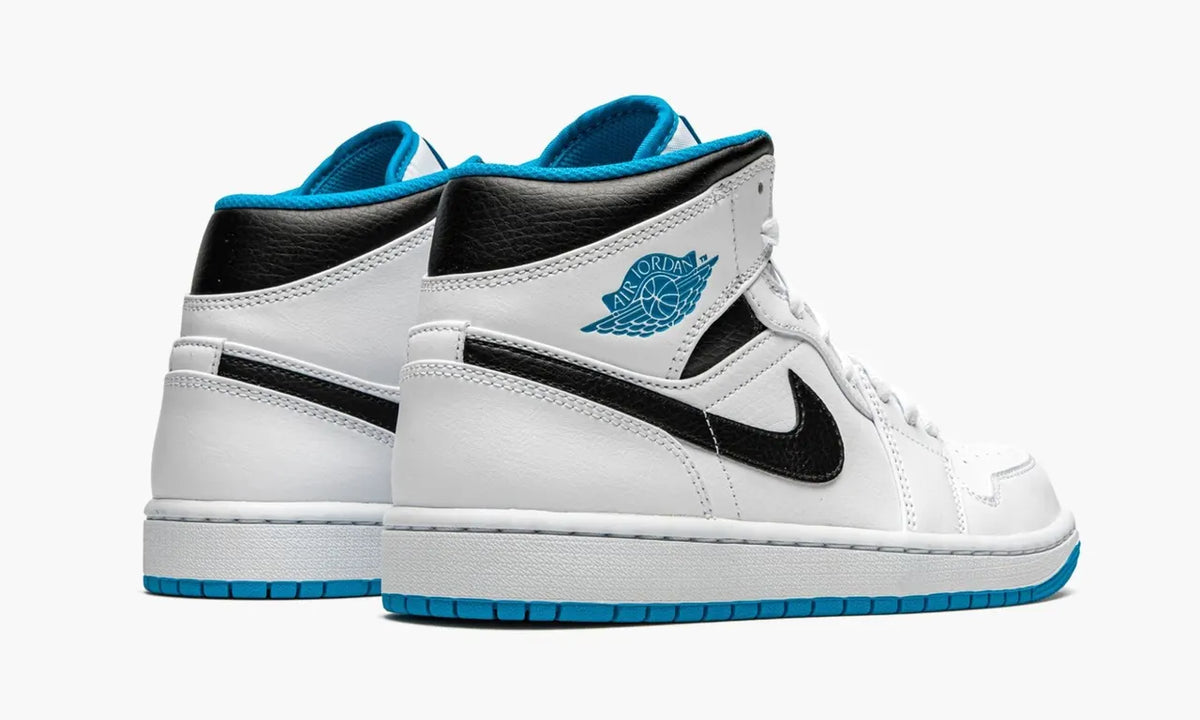 Air Jordan 1 Mid Premium White Black Blue – Top 1 Choice for 2024