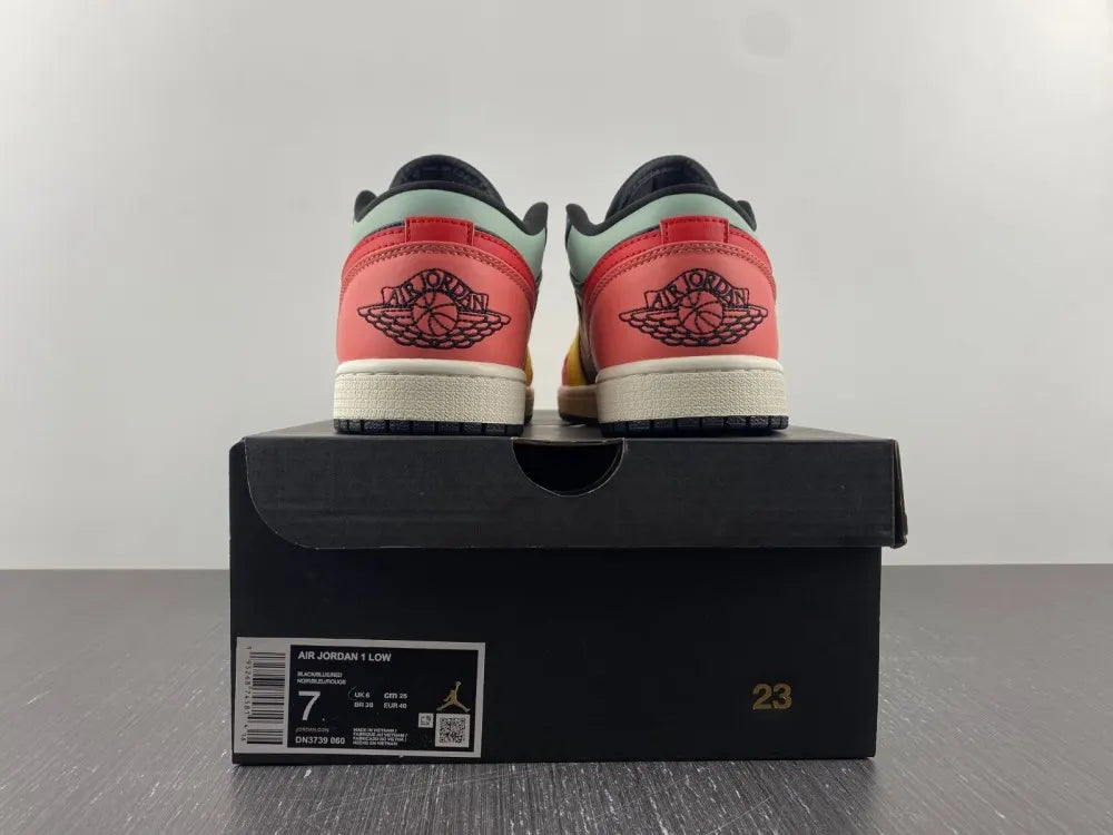 iconic Air Jordan 1 Low Multi-Color - Hình 9