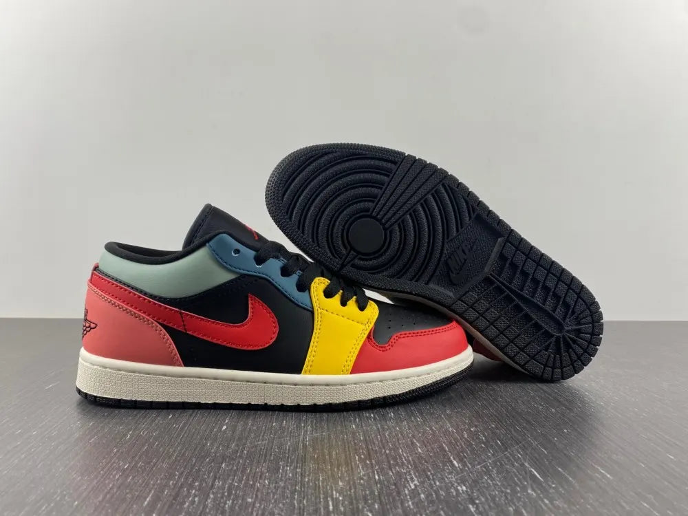 iconic Air Jordan 1 Low Multi-Color - Hình 7