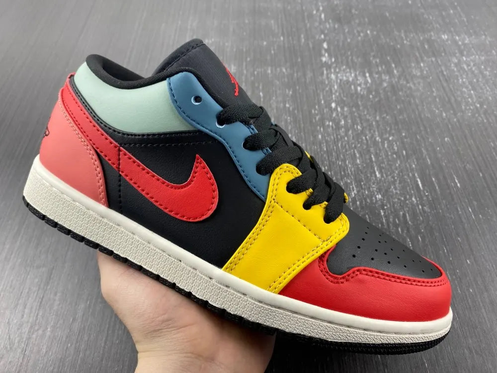 iconic Air Jordan 1 Low Multi-Color - Hình 8