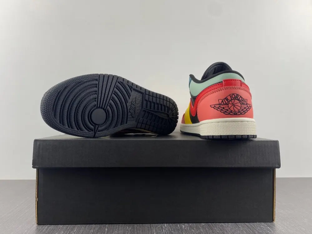 iconic Air Jordan 1 Low Multi-Color - Hình 12