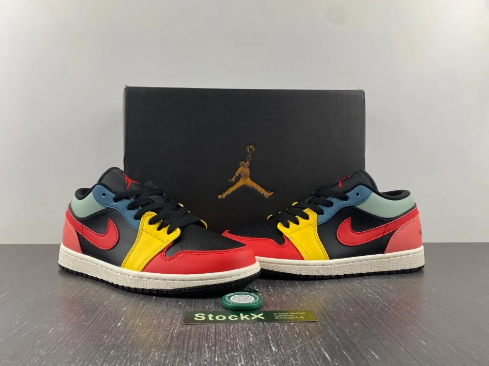 iconic Air Jordan 1 Low Multi-Color - Hình 13