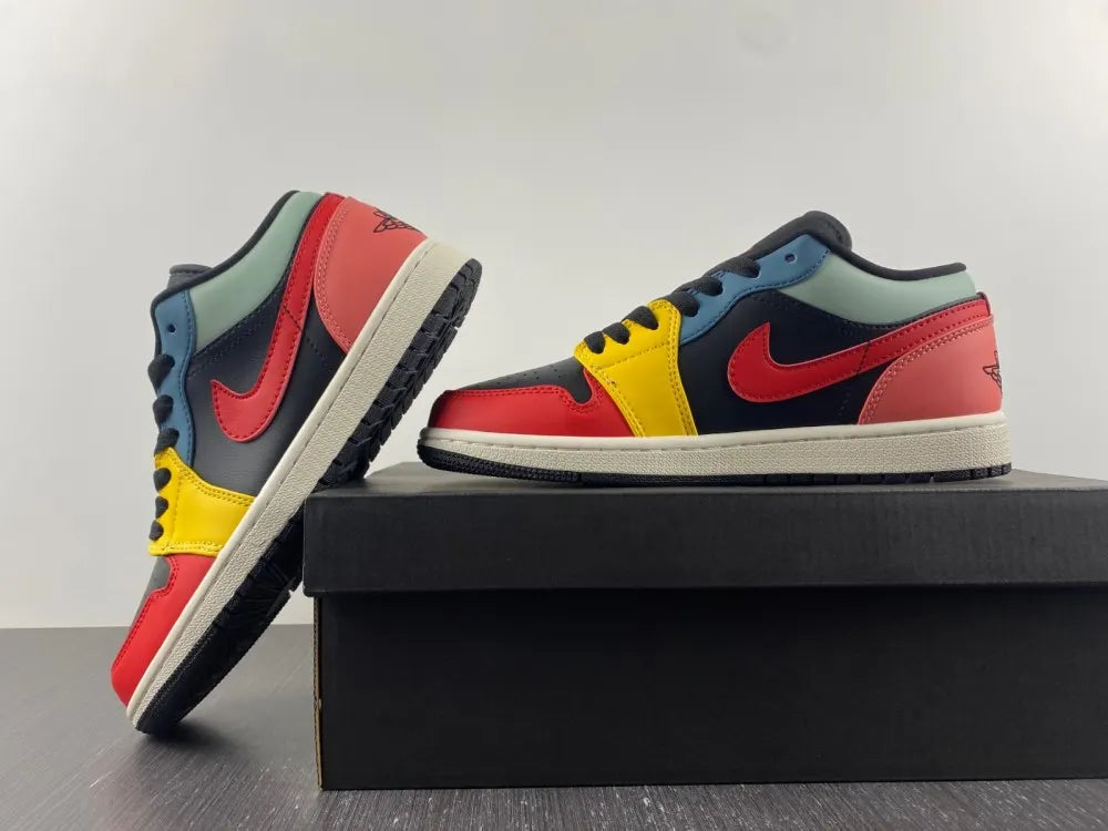 iconic Air Jordan 1 Low Multi-Color - Hình 10