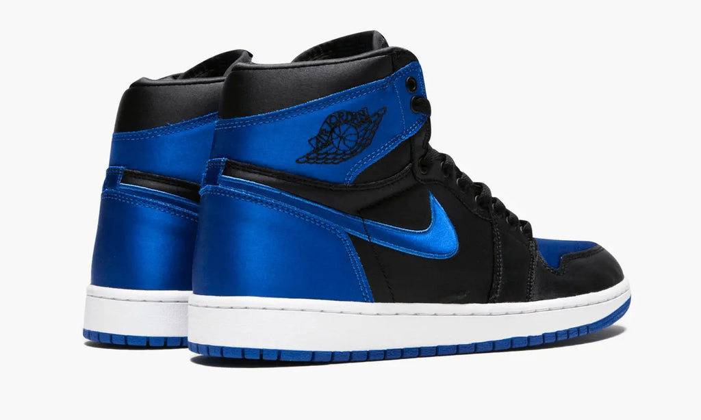 Air Jordan 1 Satin Royal: Premium 2023 Luxury Edition High-Top Sneakers