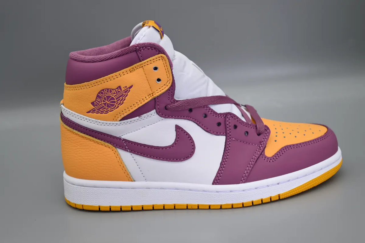 Air Jordan Orange Purple - Hình 3