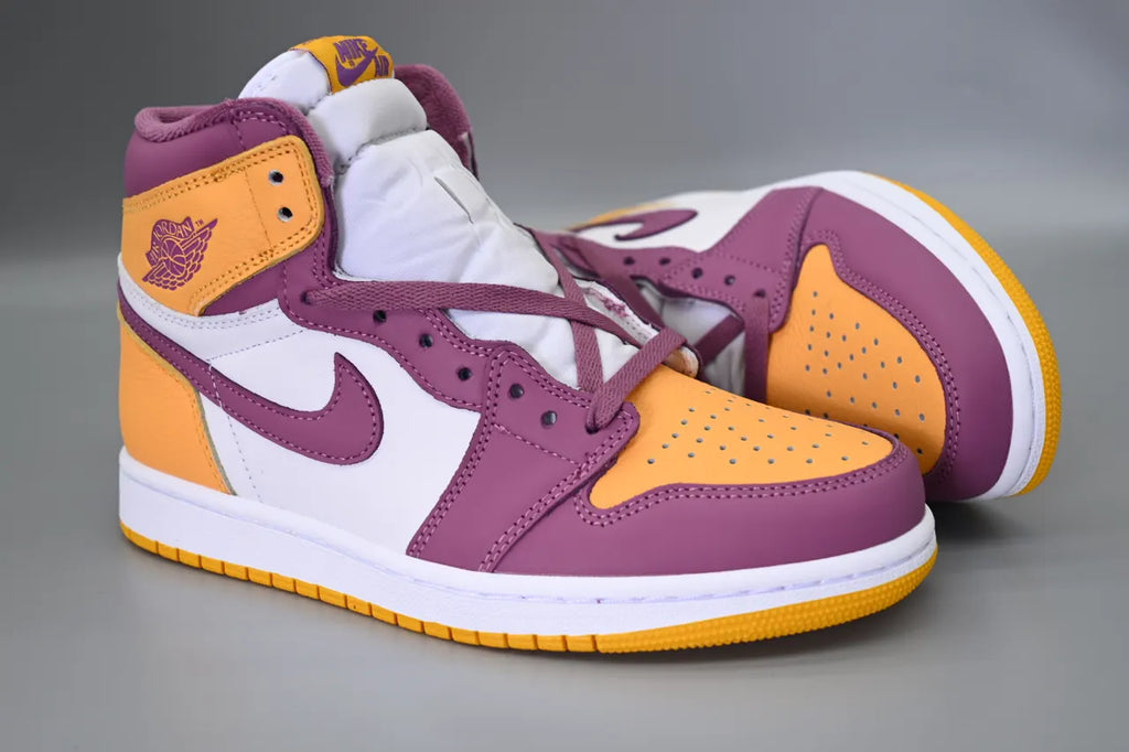 Air Jordan Orange Purple - Hình 5