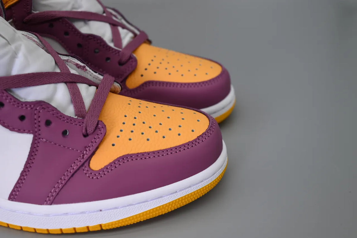 Air Jordan Orange Purple - Hình 8