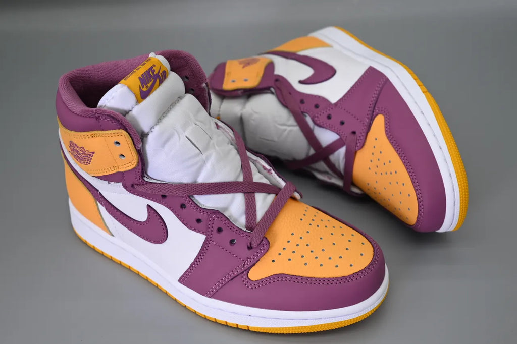 Air Jordan Orange Purple