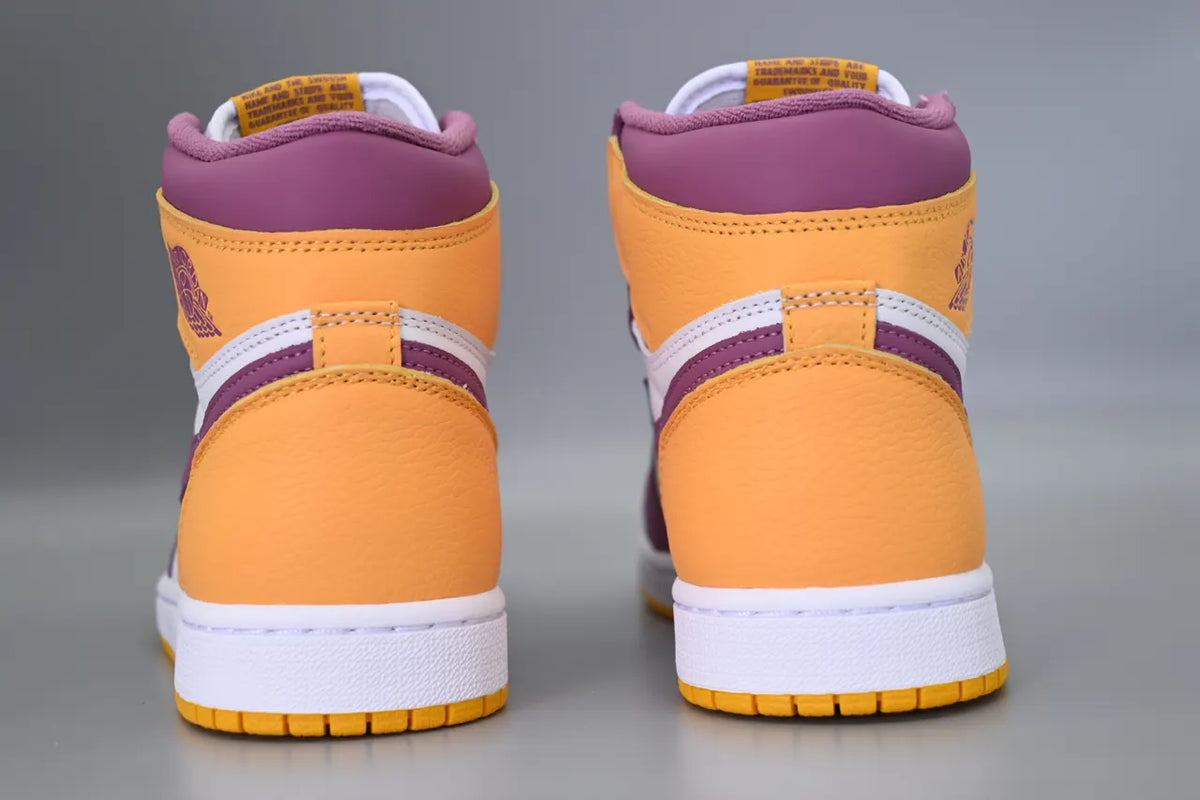 Air Jordan Orange Purple - Hình 2
