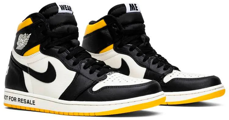 Air Jordan 1 Retro High OG Not For Resale Varsity Maize Premium 2018