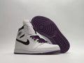 high Air Jordan 1 White Purple