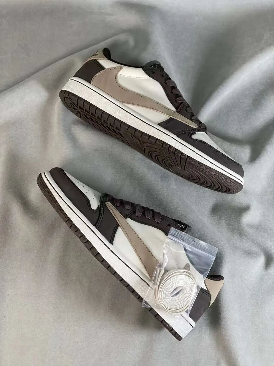 nike Air Jordan 1 Low Grey - Hình 8