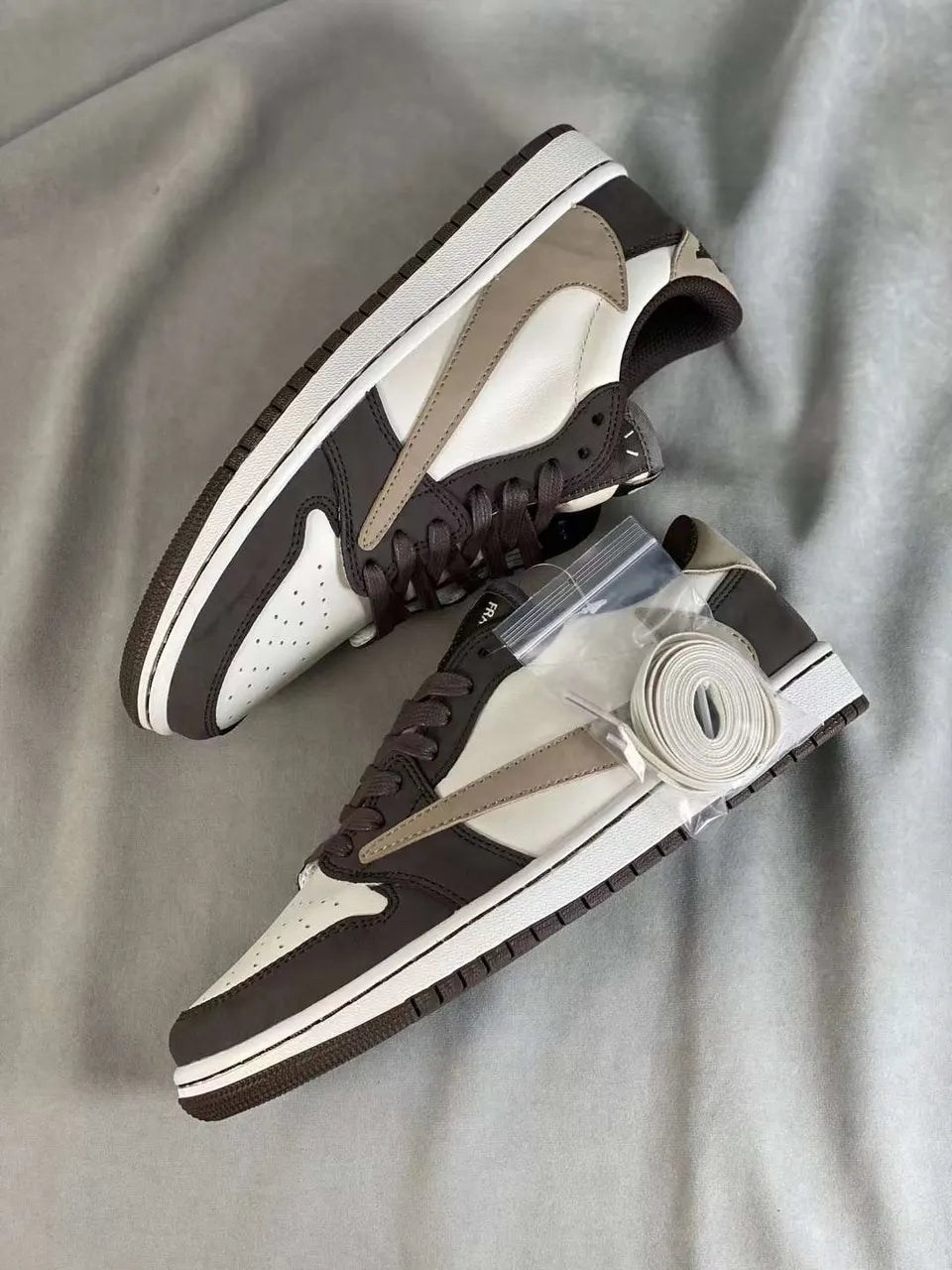 nike Air Jordan 1 Low Grey - Hình 9