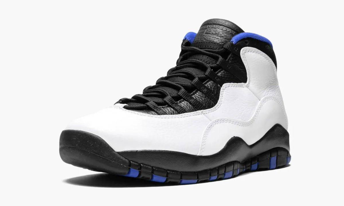 Air Jordan 10 sneakers: 1995 Premium Orlando Retro Basketball Shoes