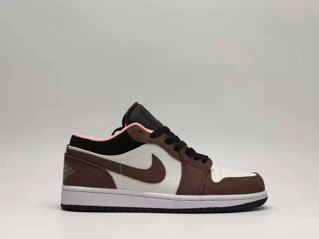 Air Jordan 1 Low Brown White - Hình 4