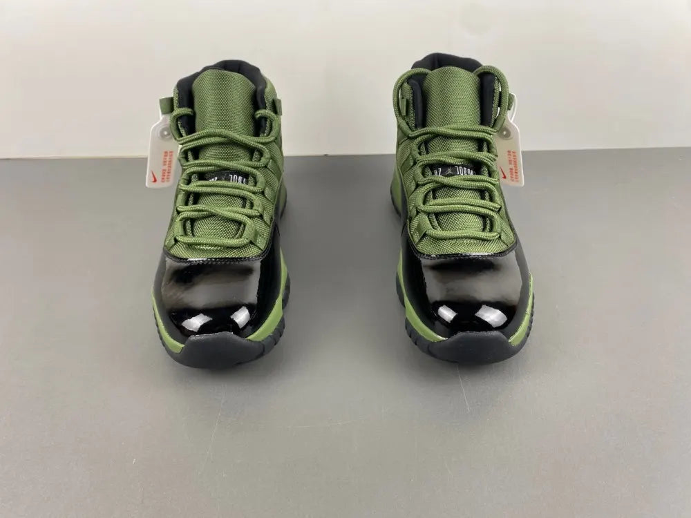 retro Air Jordan 11 Olive Green - Hình 16